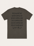OLIVE WHO AGAINST US TEE
