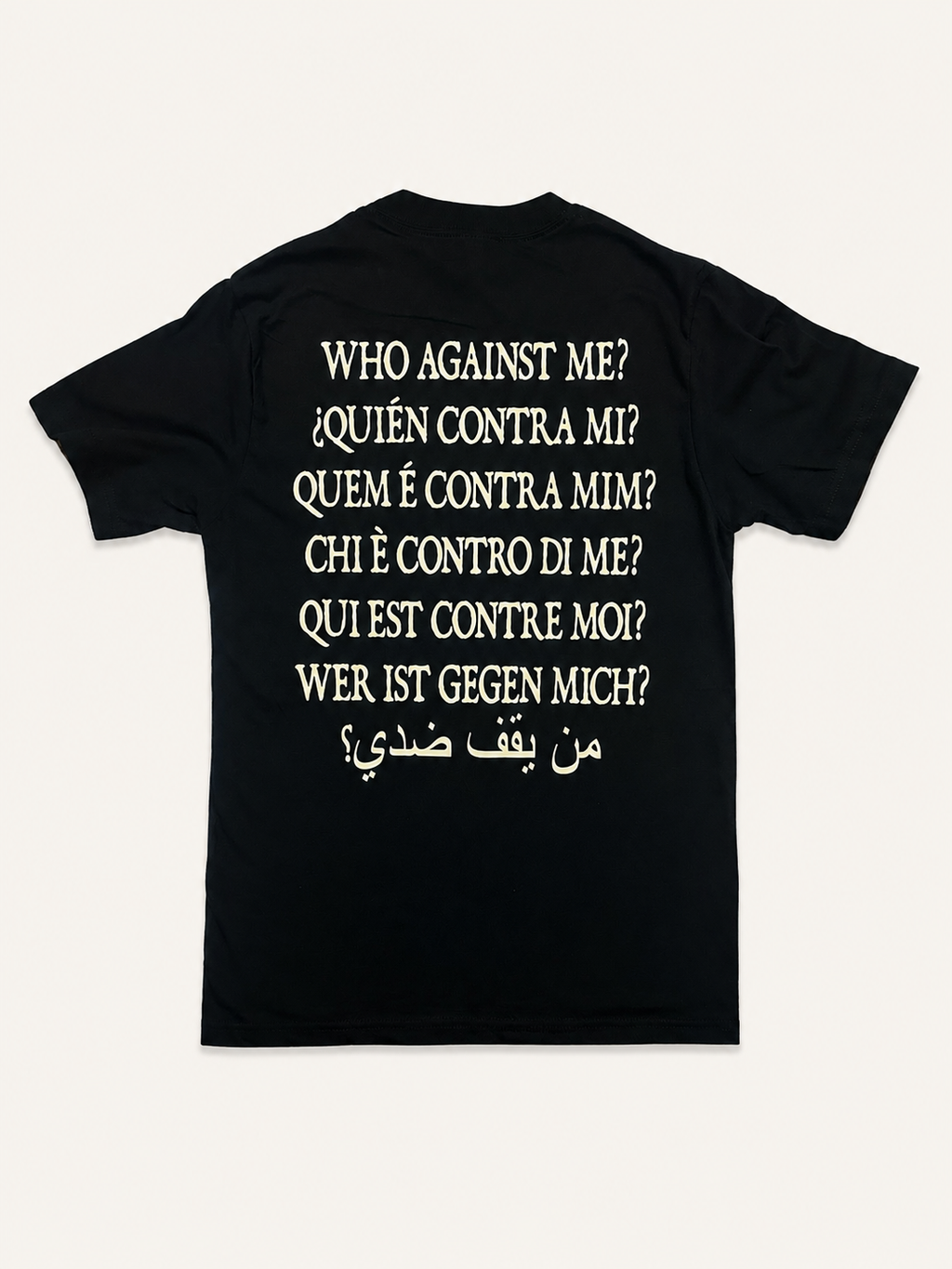 WHO AGAINST ME TEE